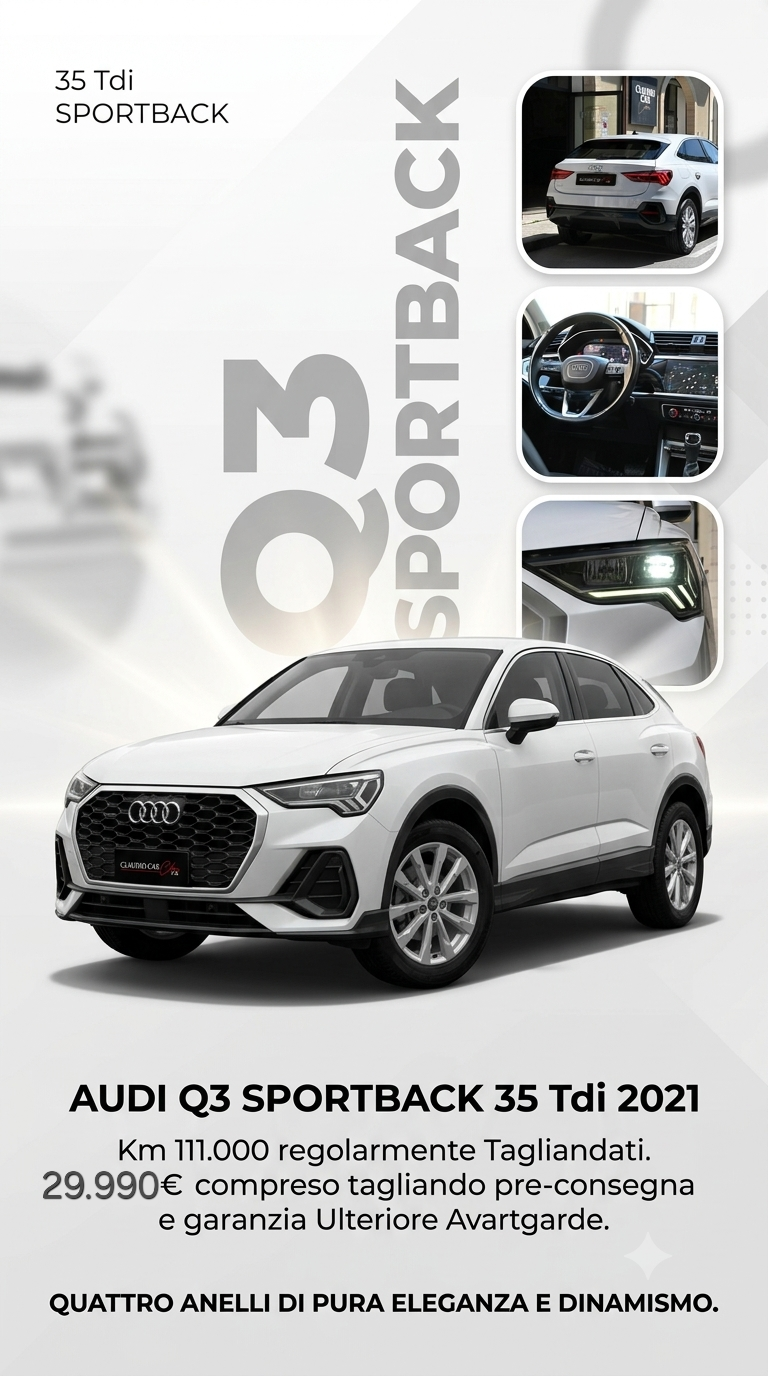 𝐀𝐔𝐃𝐈 𝐐3 Sportback