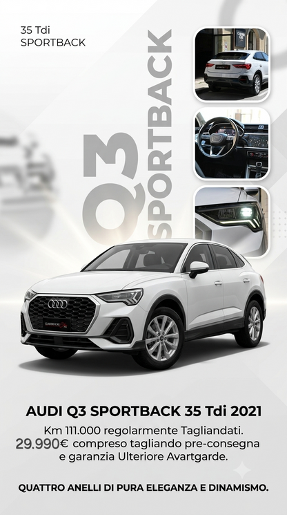 𝐀𝐔𝐃𝐈 𝐐3 Sportback