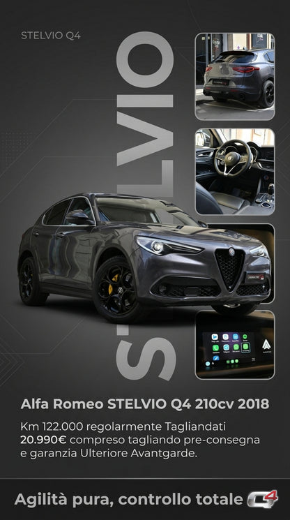 𝐀𝐥𝐟𝐚 𝐑𝐨𝐦𝐞𝐨 𝐒𝐓𝐄𝐋𝐕𝐈𝐎 210cv Q4